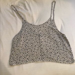 Brandy Melville Floral Tank Top